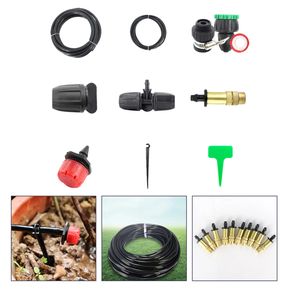 1 Set Adjustable Garden Irrigation System Greenhouse Sprinkler Cooling System