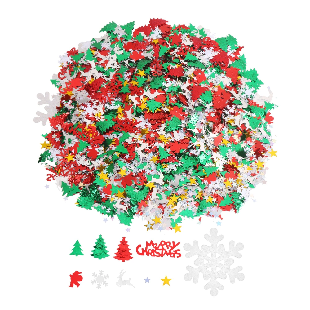 1 Pack of Christmas Confetti Xmas Table Decoration Christmas Tree Ornaments