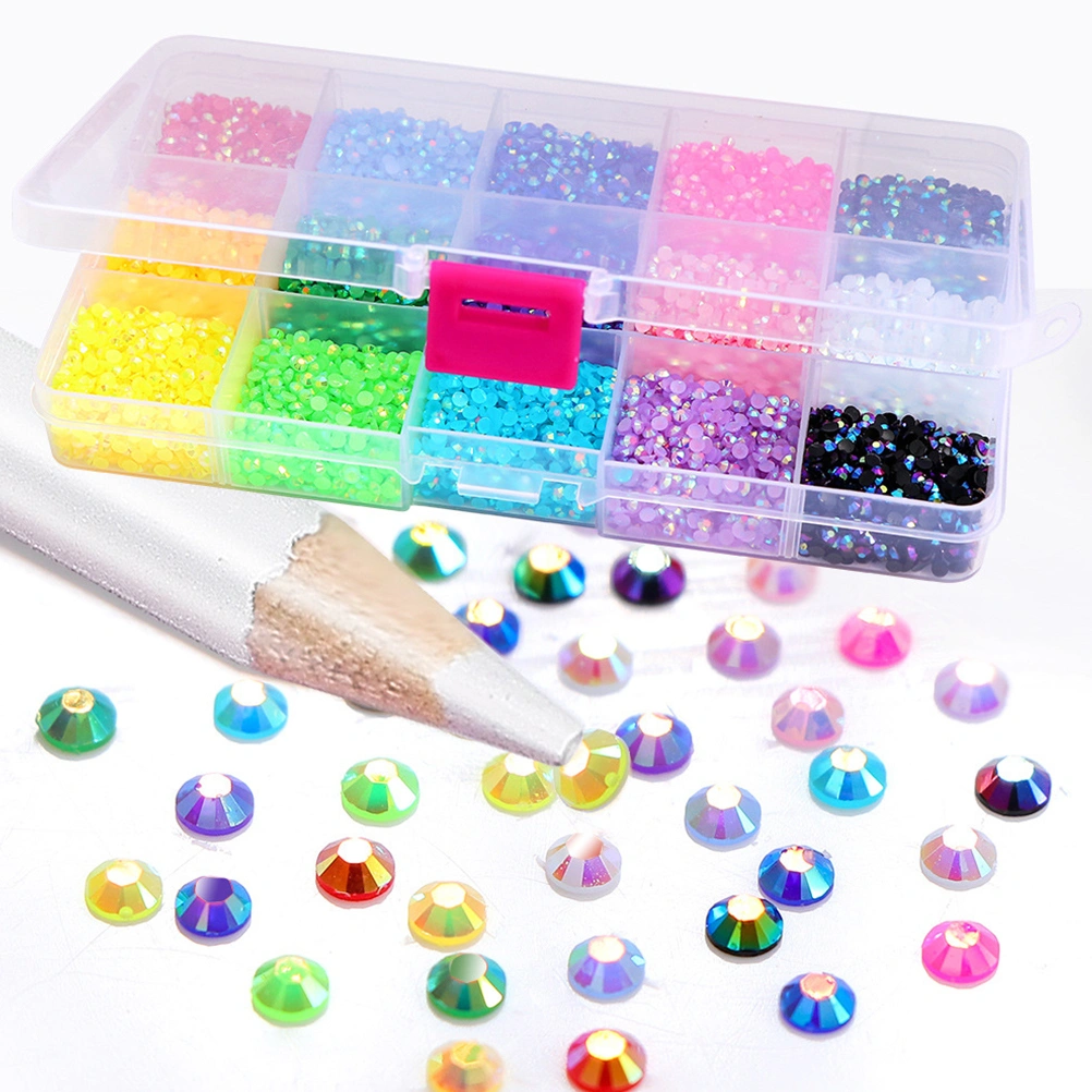 1 Box Nail Rhinestones Nail Art Gems Nail Charms Nail Jewels Nail Decors