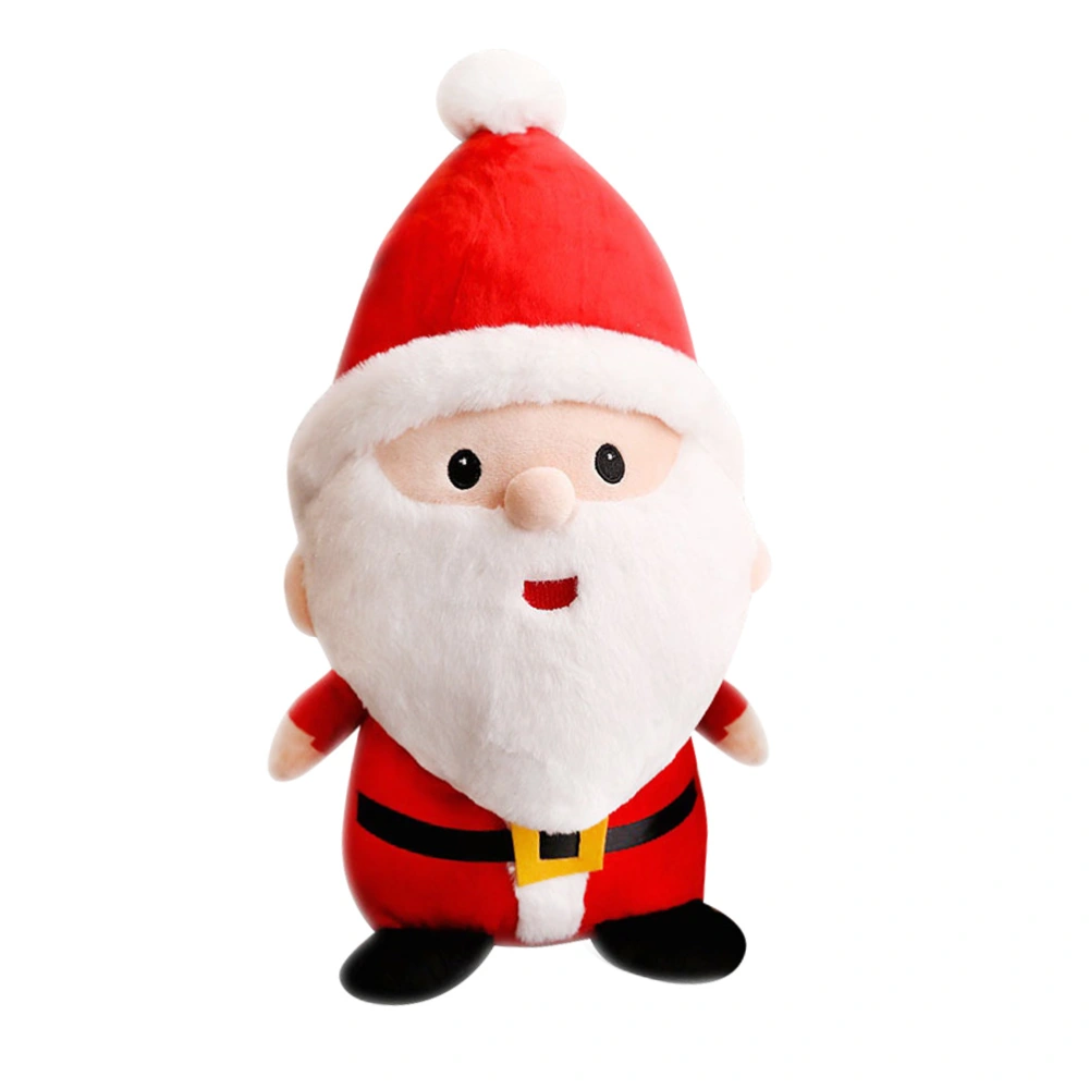 1pc Santa Claus Doll Christmas Toy Festive Gift Desktop Ornaments for Home Shop Office 23cm