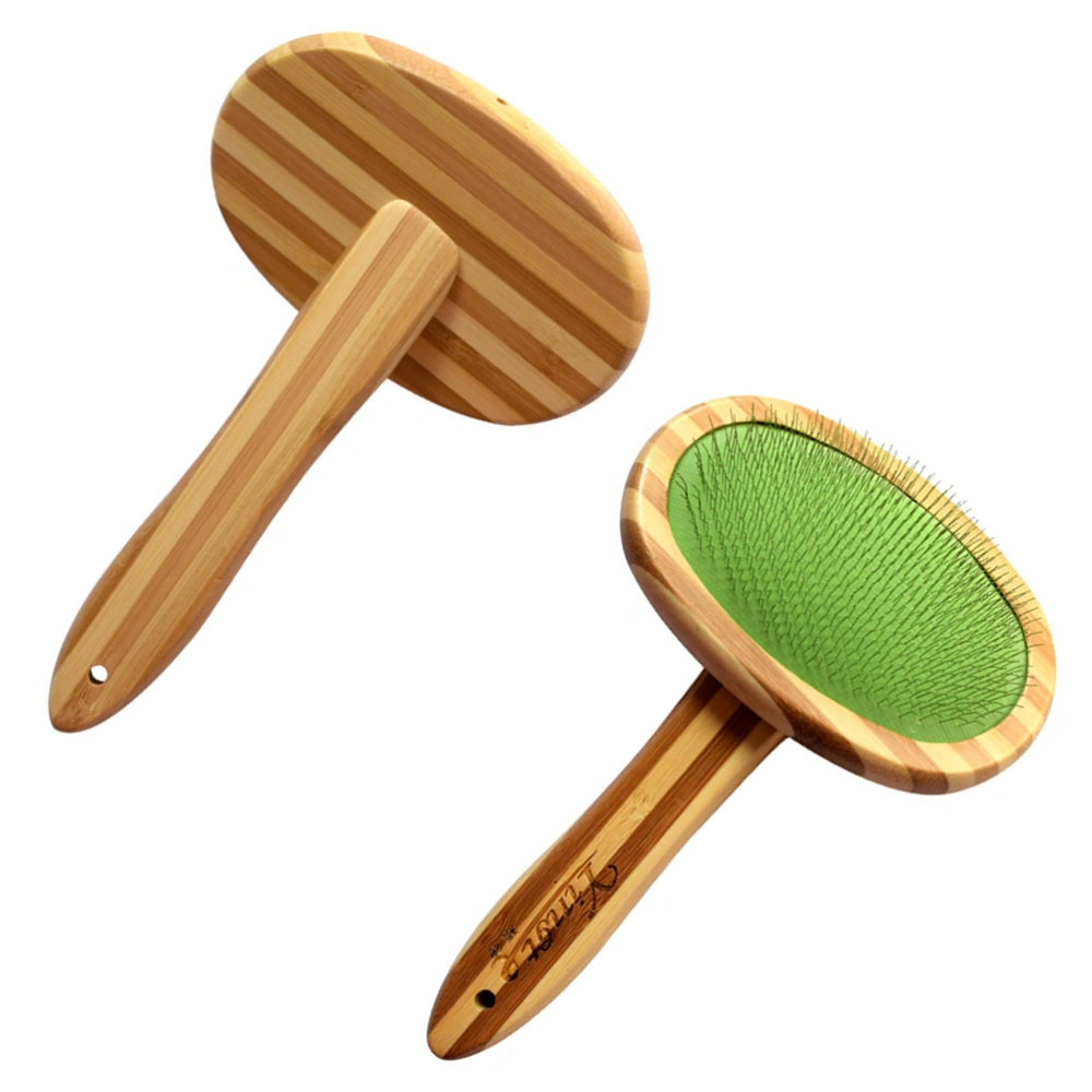 Wooden Pet Grooming Brush Pet Comb Scalp Massage Brush Air Cushion Combs