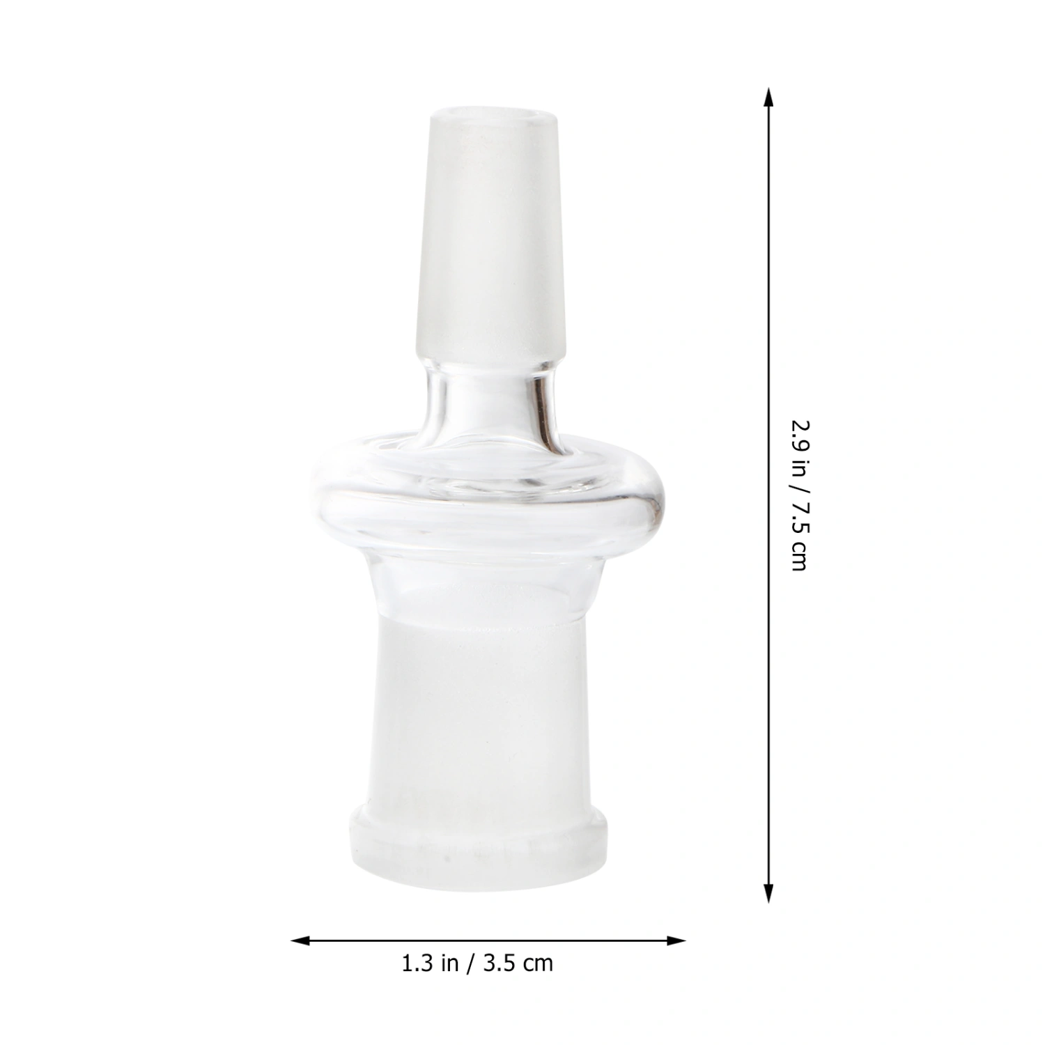 Glass Tube Adapter Clear Scientific Glass Tube Adapter 14mm Male to 19mm Female