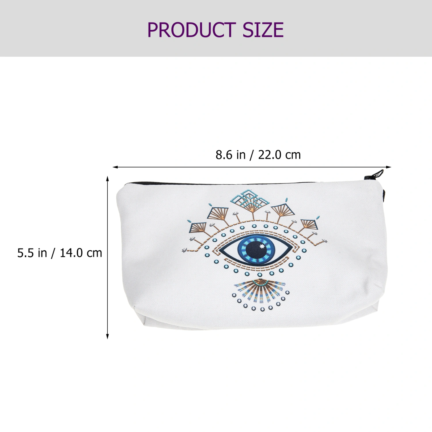 Evil Eye Makeup Storage Bag Personal Travel Cosmetics Bag Multifunctional Makeup Pouch