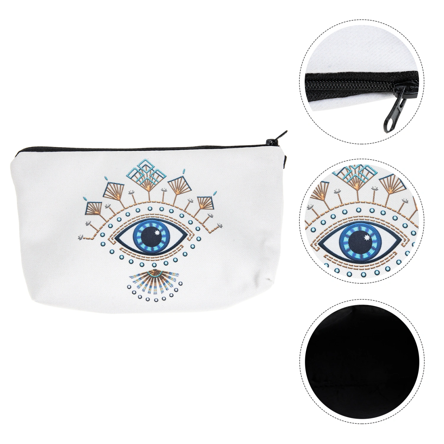 Evil Eye Makeup Storage Bag Personal Travel Cosmetics Bag Multifunctional Makeup Pouch