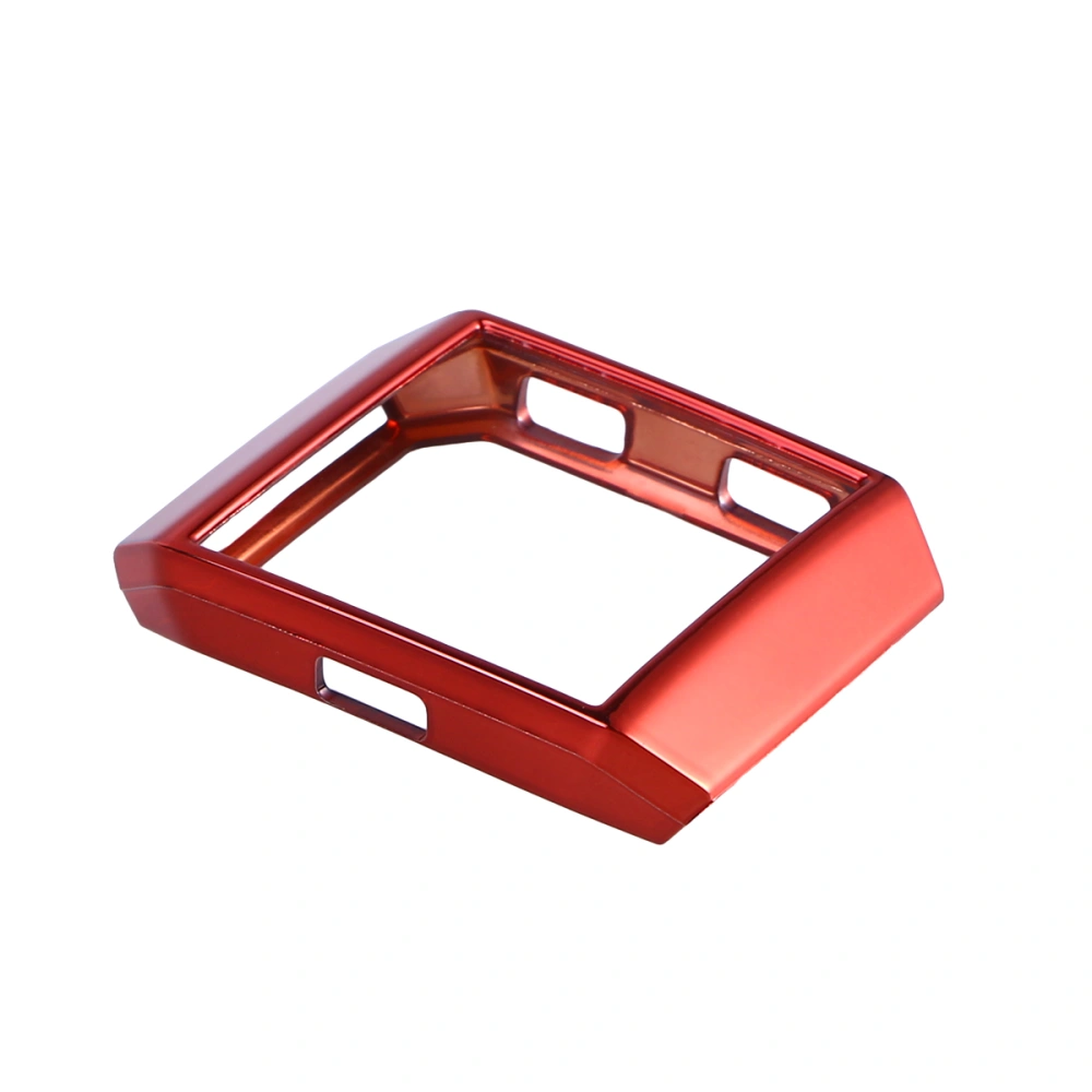 Shock-proof and Shatter-resistant Watch Case Protector Plating Protective Slim TPU Cover Shell for Fitbit Ionic (Red)