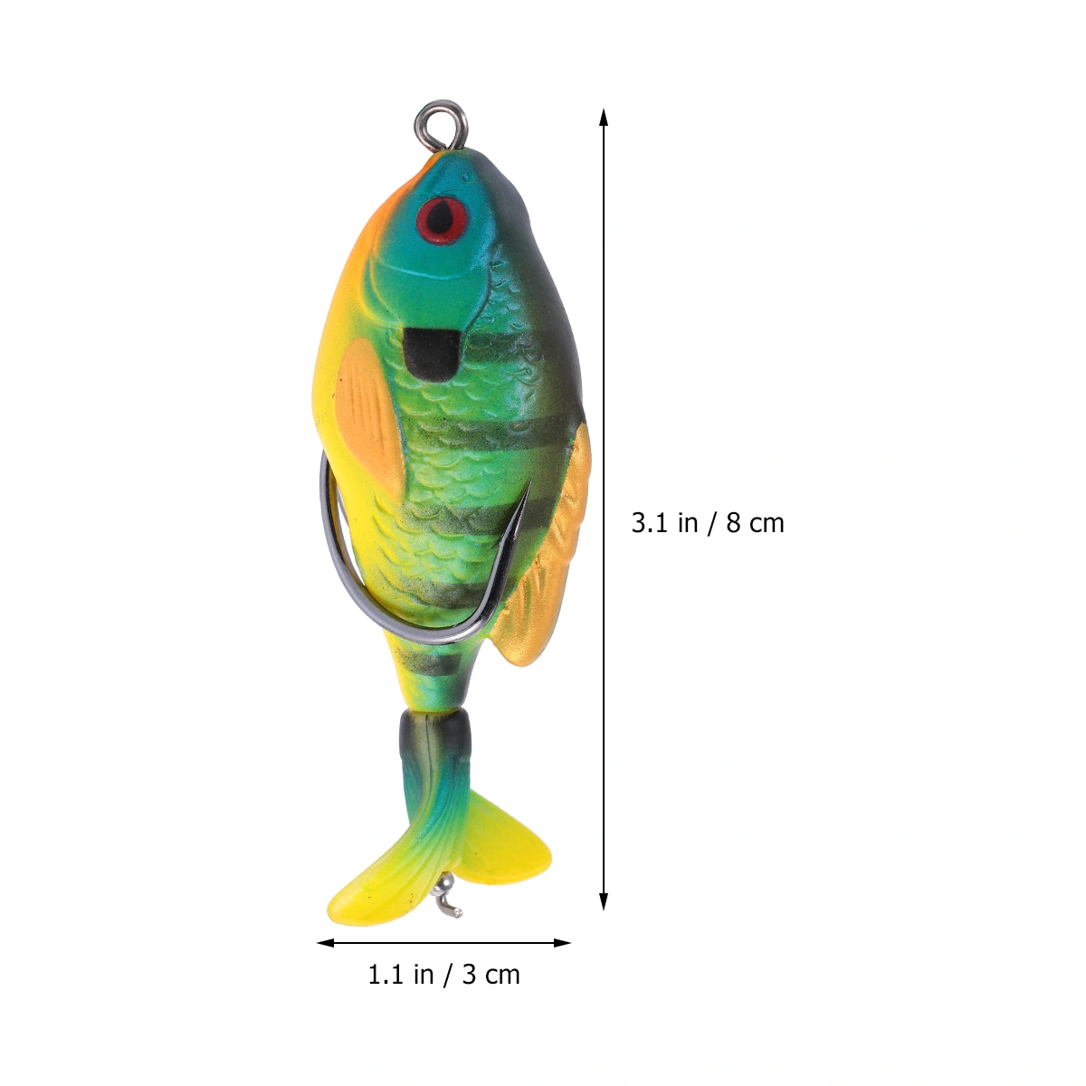 1Pc Simulation Bait Seawater Bait Fishing Lures Freshwater Fishing Bait