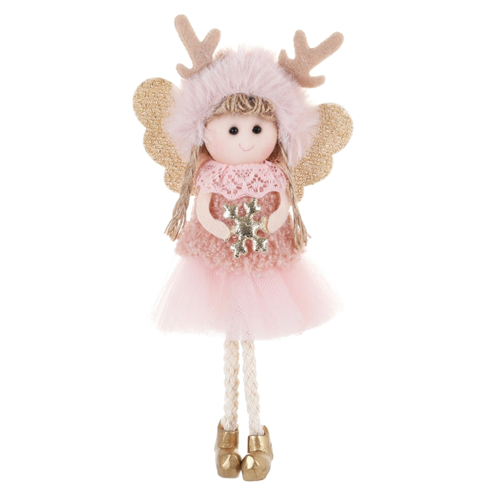 Christmas Tree Ornaments Creative Angel Doll Hanging Pendants (Snowflake)