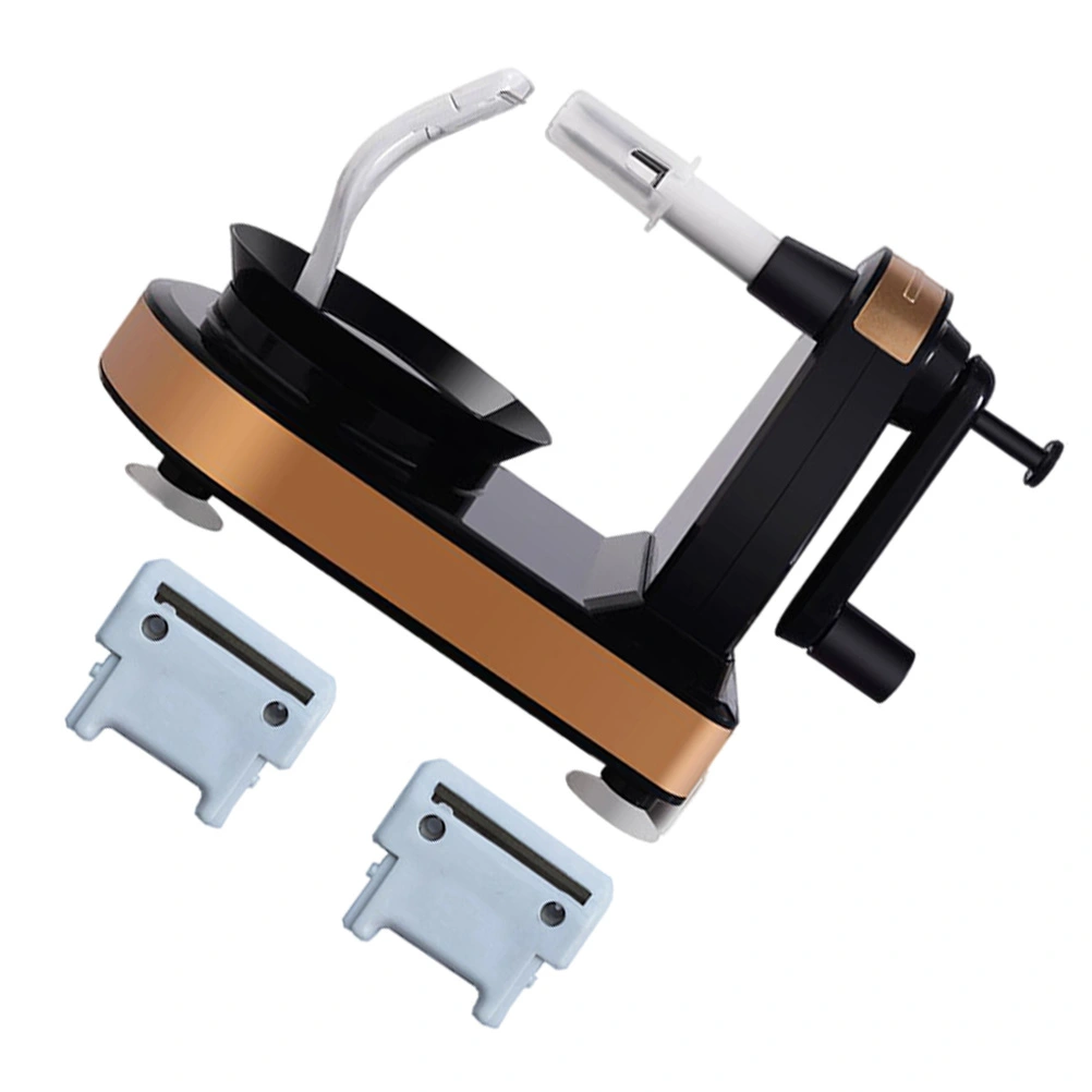 1 Set Multifunction Fruit Peeler Hand Peeler Kitchen Gadget (Black)
