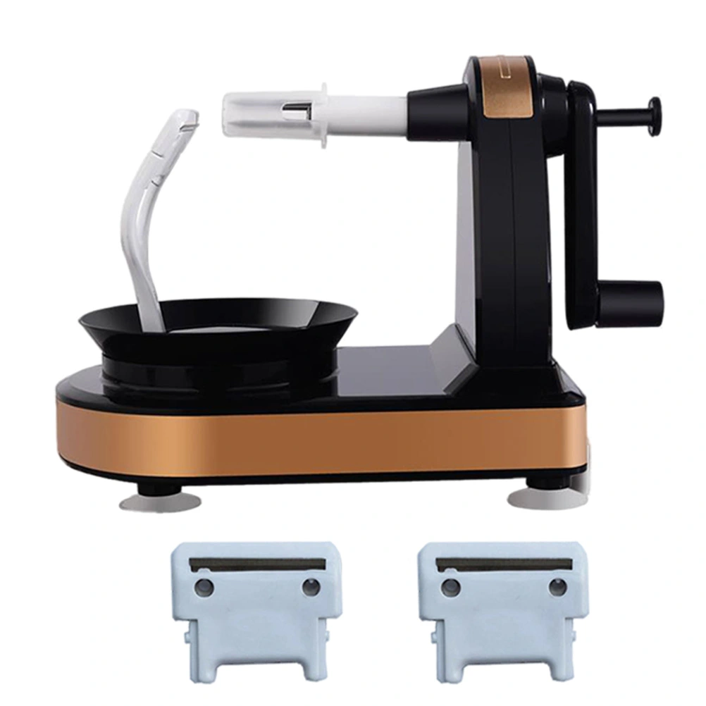 1 Set Multifunction Fruit Peeler Hand Peeler Kitchen Gadget (Black)