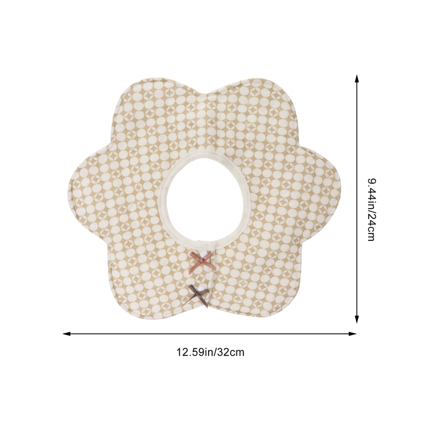 4pcs Waterproof Baby Bibs Cotton Bib Newborns Bibs Burp Cloth Baby Scarf Bibs