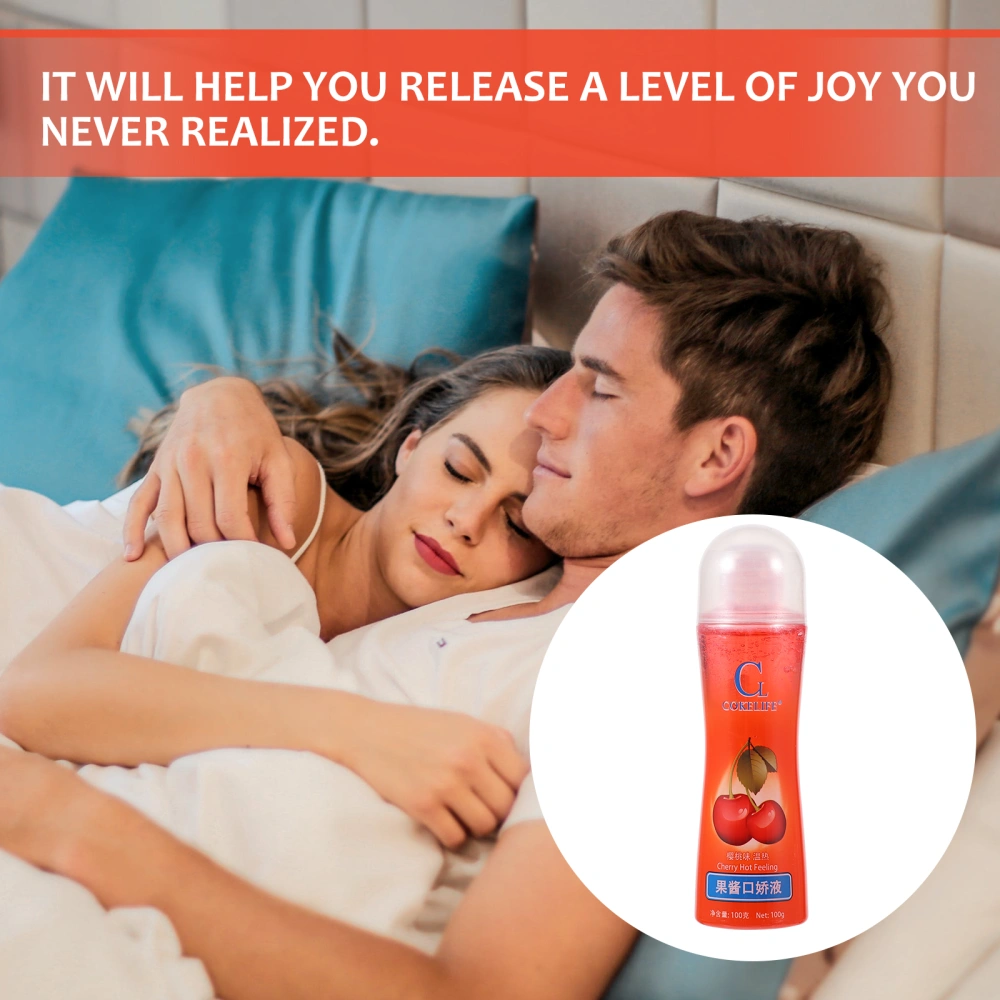 Cherry Flavored Personal Lubricant Water Based Lube Sex Lubricant Oral