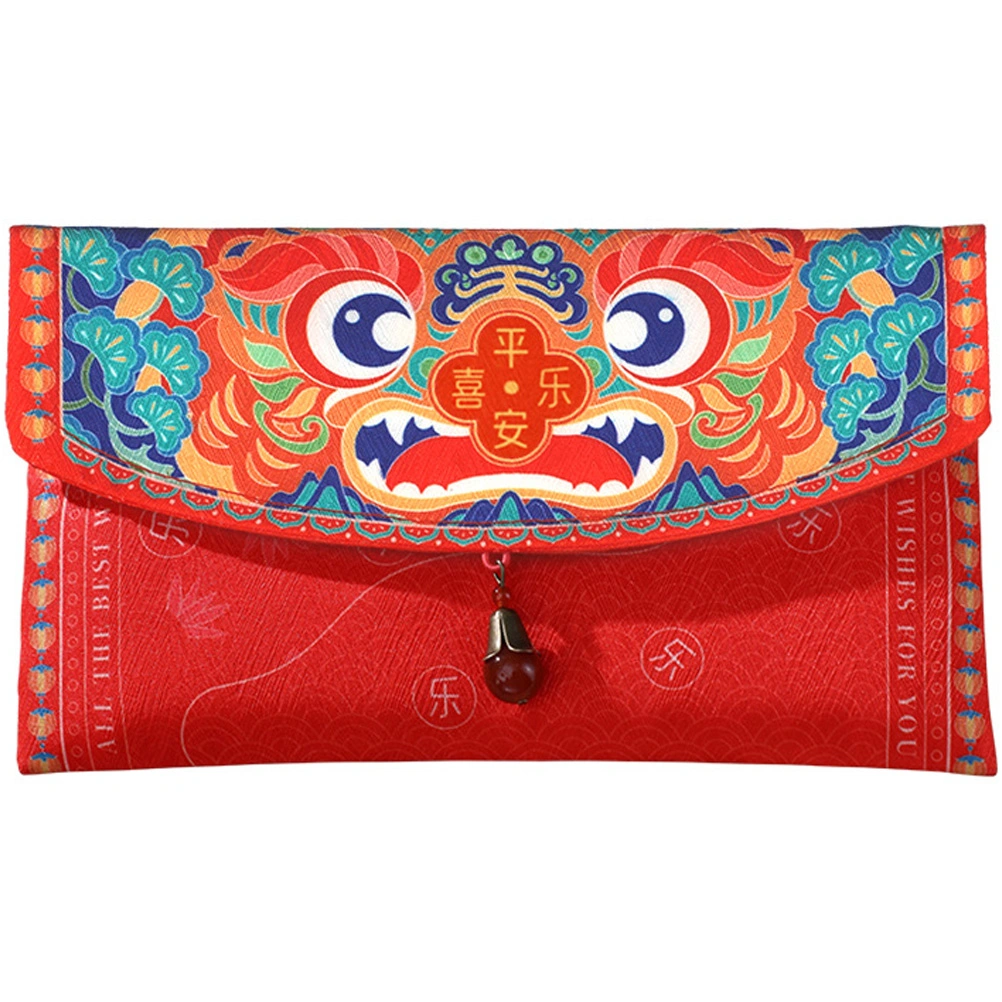 Creative Chinese Style Cloth Foldable Red Packets Red Money Bag Red Envelope