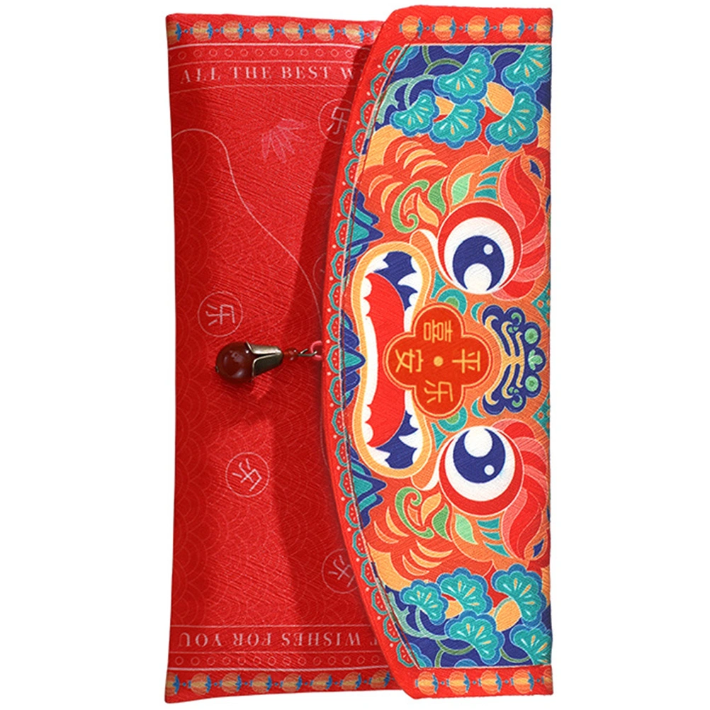Creative Chinese Style Cloth Foldable Red Packets Red Money Bag Red Envelope