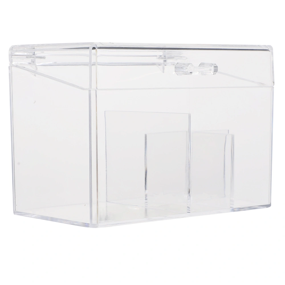 Makeup Storage Organizer Box Transparent Holder Makeup Brushes Lipstick Holder