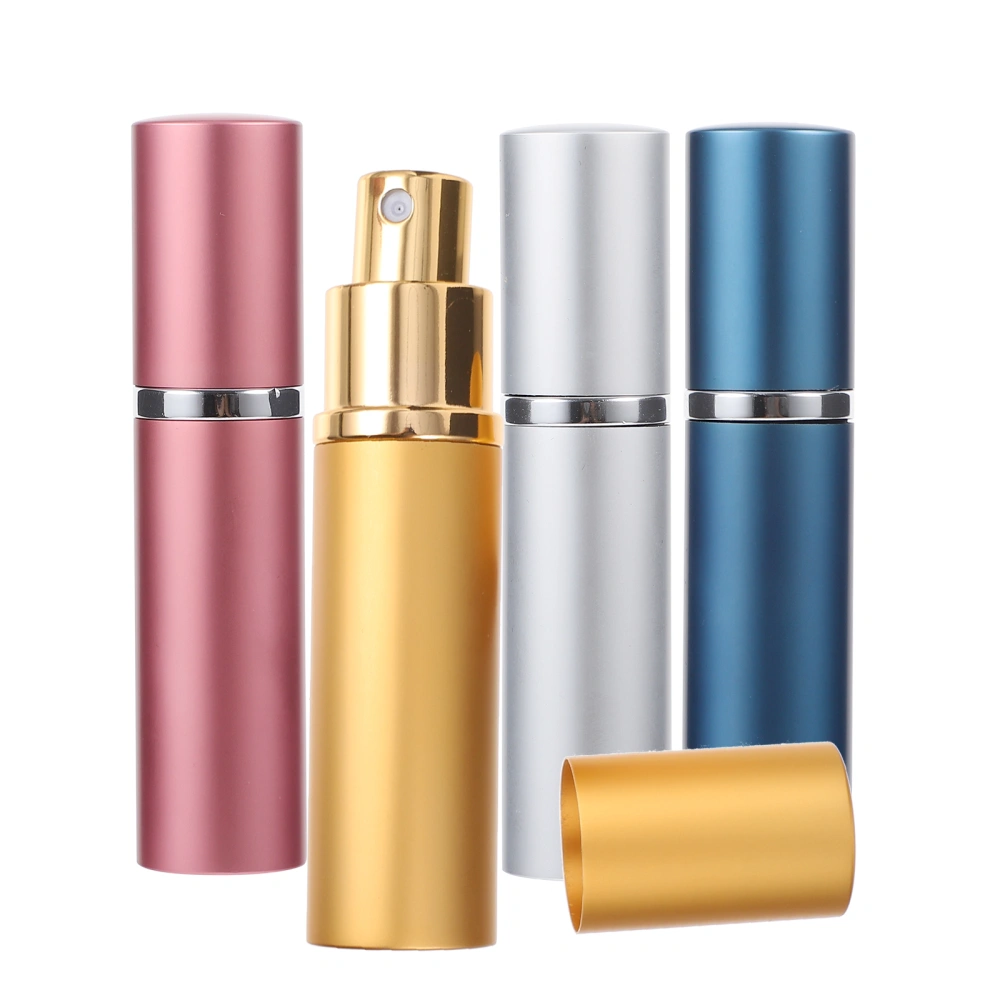 4pcs 10ml Refillable Mini Perfume Bottles Empty Spray Dispense Bottles