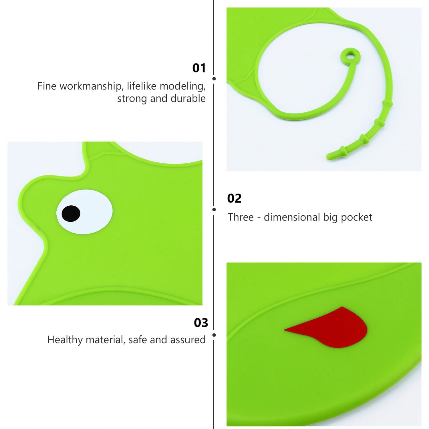 1pc Infant Dinning Bib Kids Eating Bib Baby Eating Apron Food Feeding Bib