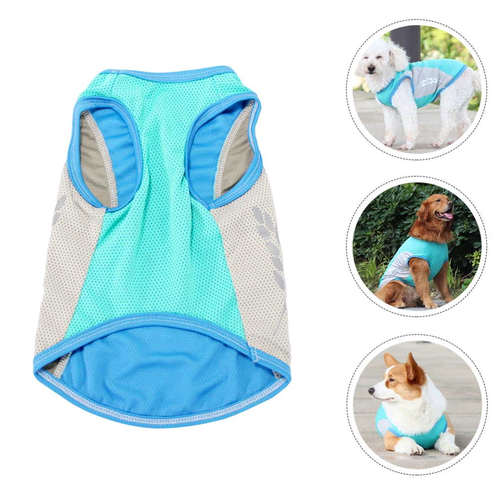 Summer Dog Vest Decorative Dog Clothes Comfortable Puppy Vest Stylish Dog Cooling Vest