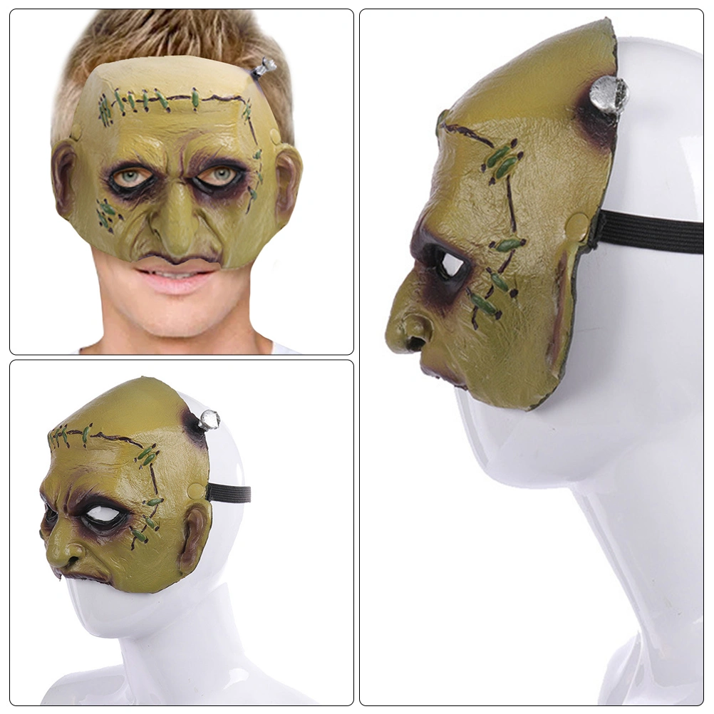 1Pc Halloween Zombie Mask Halloween Costume Cosplay Party Mask Zombie Face Mask
