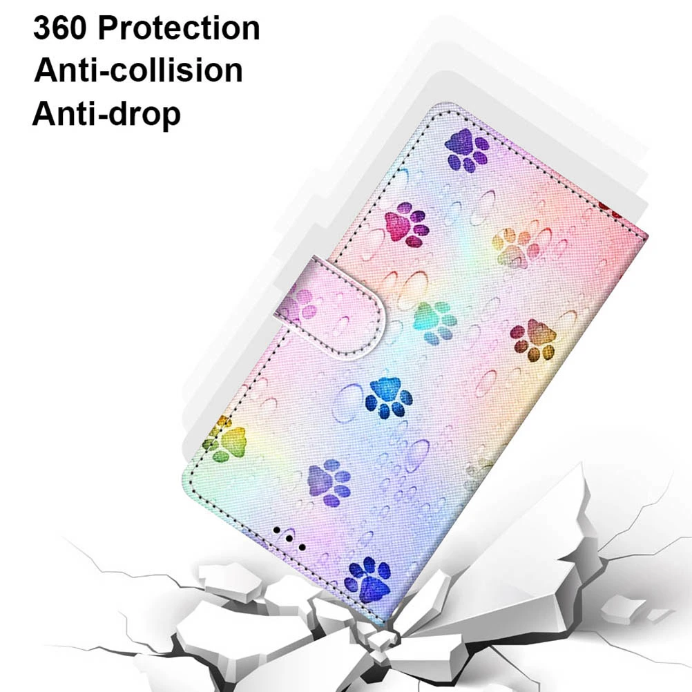 Wallet Case Phone Shell Cards Slot Phone Protector Compatible with Galaxy S10 Plus