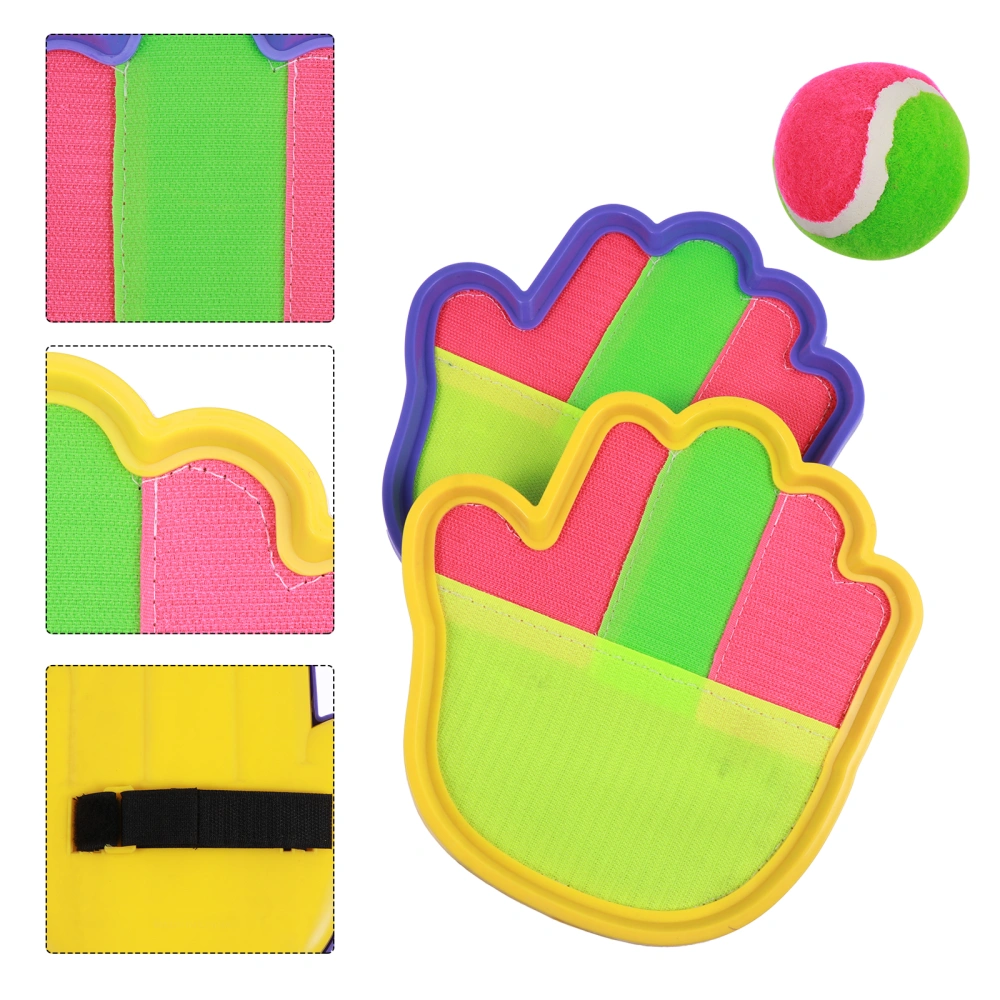 1 Set Toss and Catch Ball Game Toy Toss and Catch Palms Paddle Game for Kids