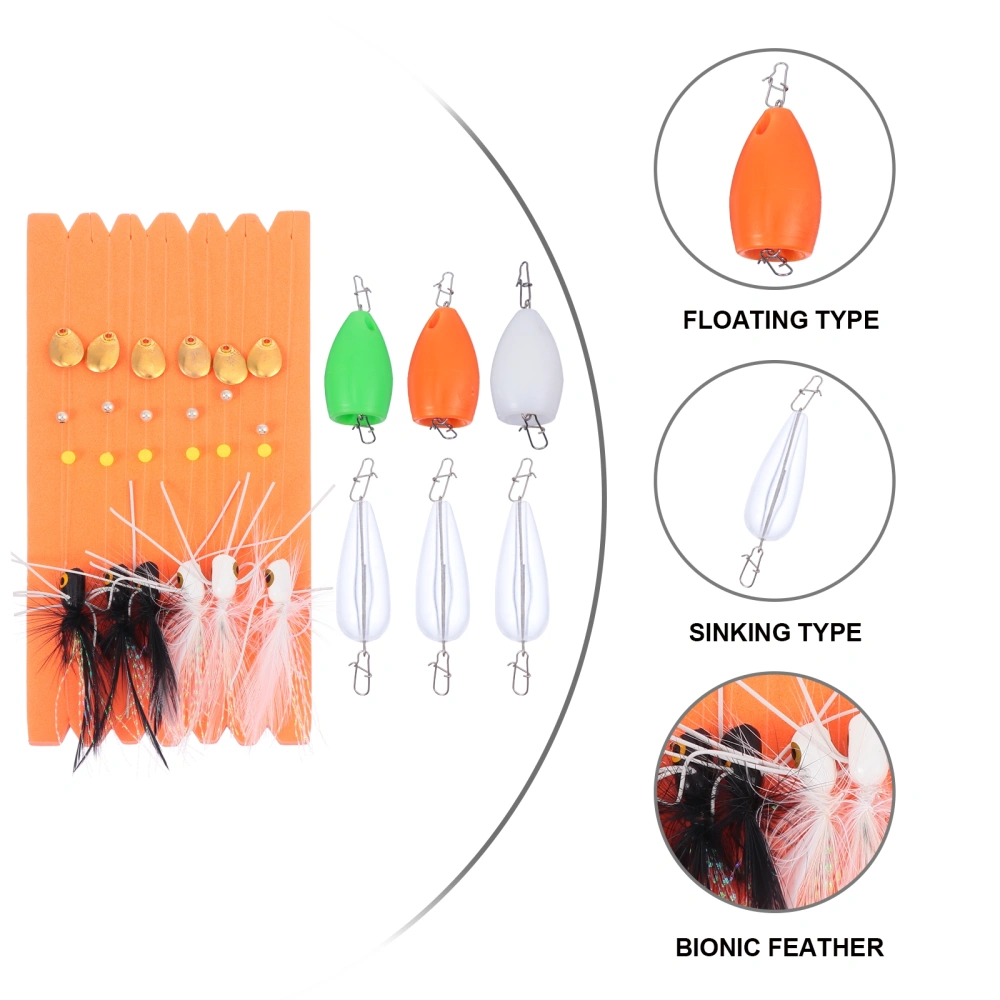 1 Set/6PCS Artificial Fishing Bait Climbing Swimming Decoy Simulation Bait