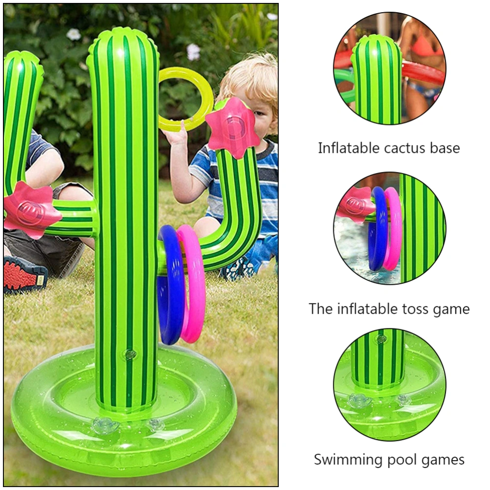 1 Set Pool Toys Summer Party Pool Games Swimming Pool Ring Toss Game Toy