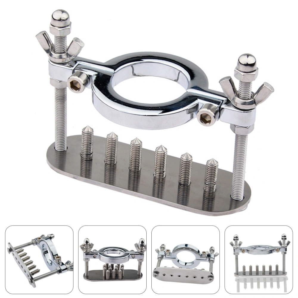 Male Testicle Squeezer Masturbation Machine Scrotum Pressing Device(Monolayer)