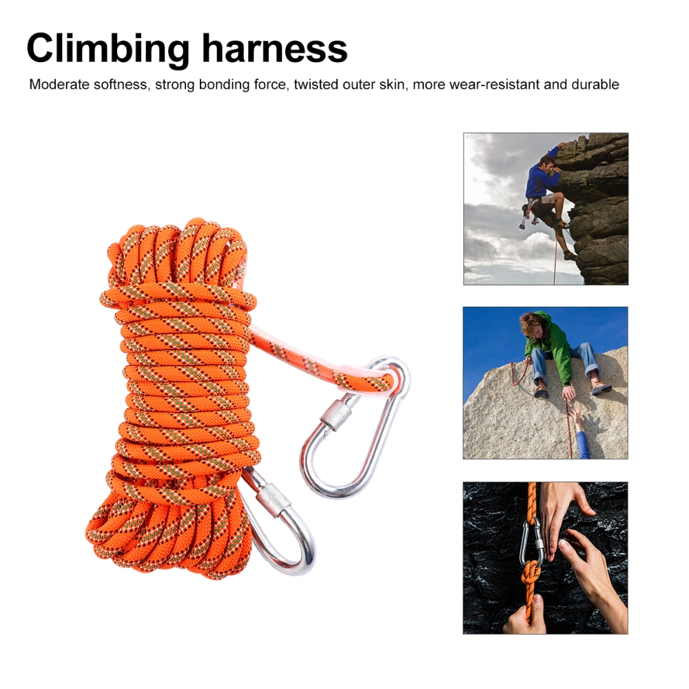 10M High Strength Polyester Escape Safety Rope Practical Outdoor Climbing Rope