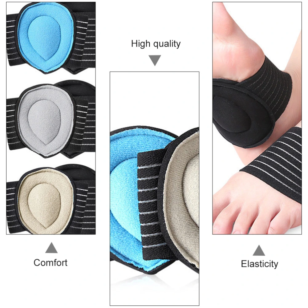 2 Pairs Correct Flat Foot Arch Support Orthopedic Insoles Women Men Half Insole