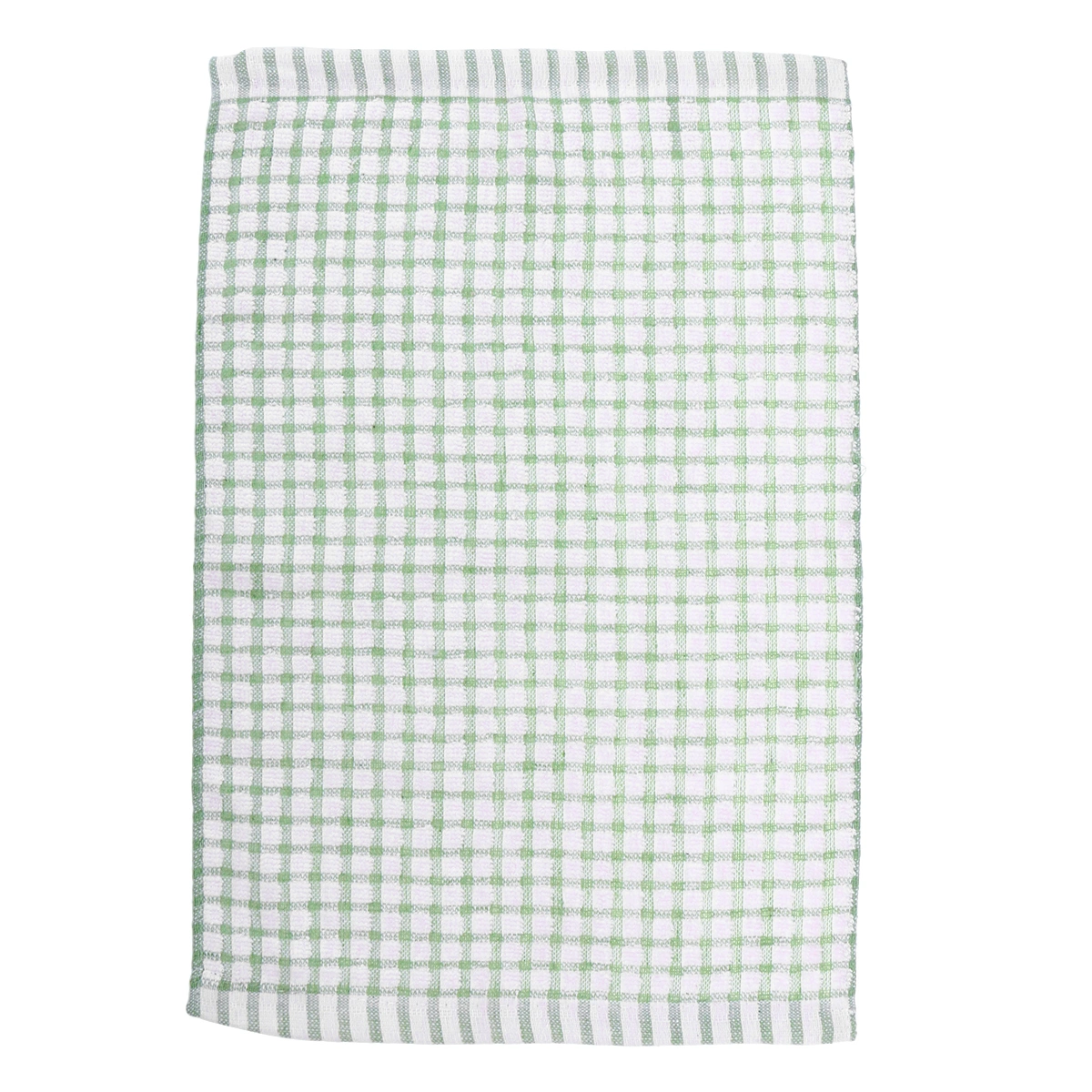 37x27CM Premium Cotton Dish Cloth High Duty Absorbent Kitchen Towel Tea Towel - Green