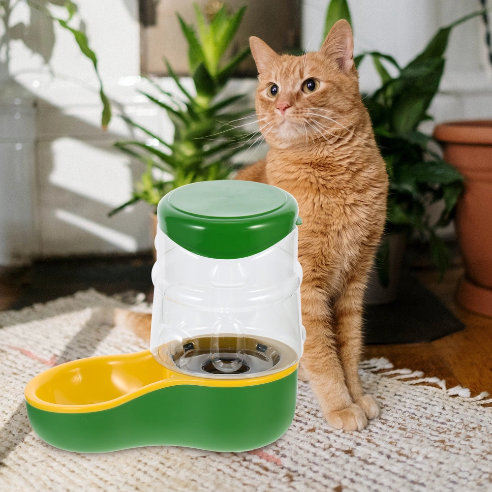 Convenient Pet Water Feeder Plastic Feeding Bowl Automatic Waterer for Cat