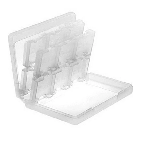 Generic 28-in-1 Game Cards Organizer Holder Case Box for DSi DS Lite 3DS (White)