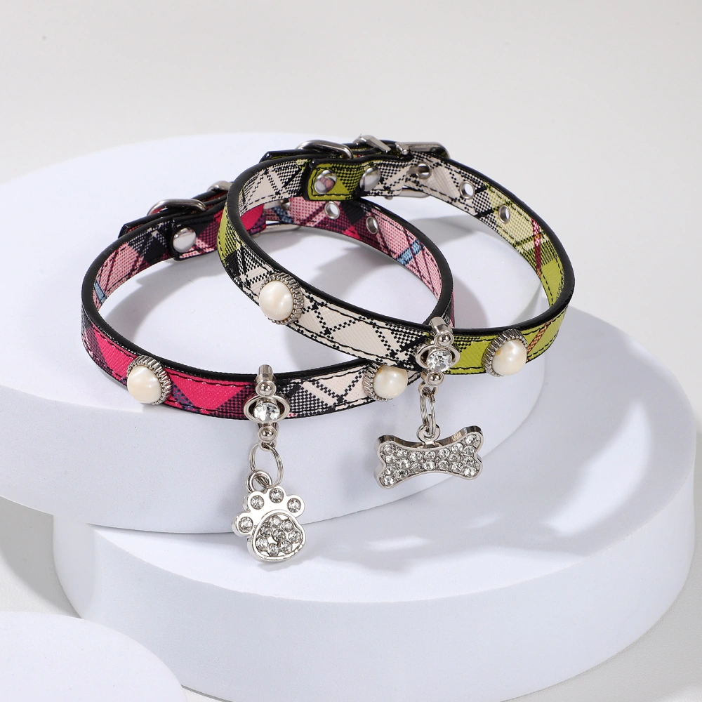 2Pcs Reusable Cat Collars Outdoor Dog Collars Decorative Puppy Collars Dog Accessory