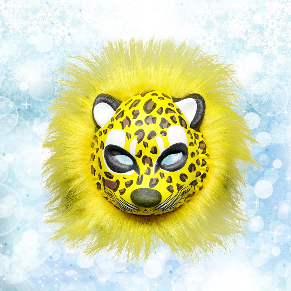 Costume Party Plush Animal Mask for Kids EVA Animal Mask for Costume Party Halloween Christmas Easter Party (Random)