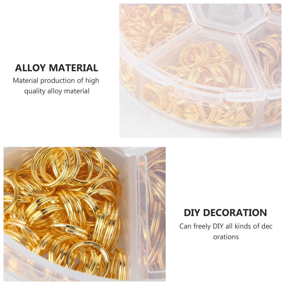 1 Box of Jewelry Part DIY Pendant Accessory DIY Crafts Making Materials (Golden)