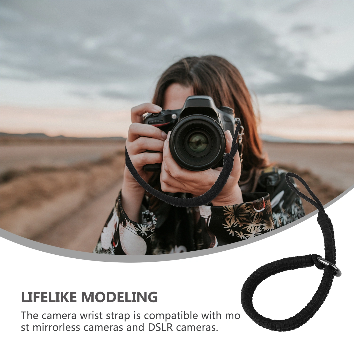 Camera Woven Lanyard Camera Wrist Strap Hand Strap for DSLR SLR Cameras