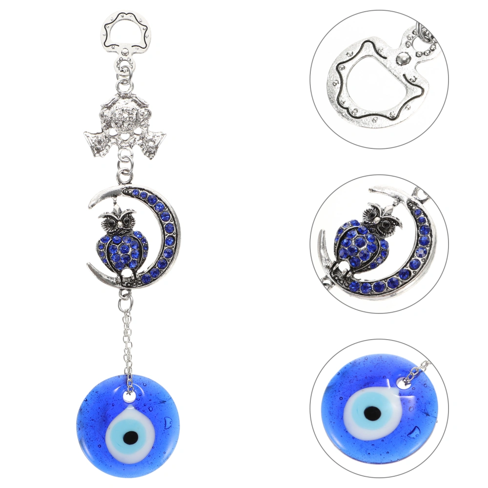 Turkish Blue Evil Eye Wall Hanging Decoration Owl Wall Pendant Bedroom Decor