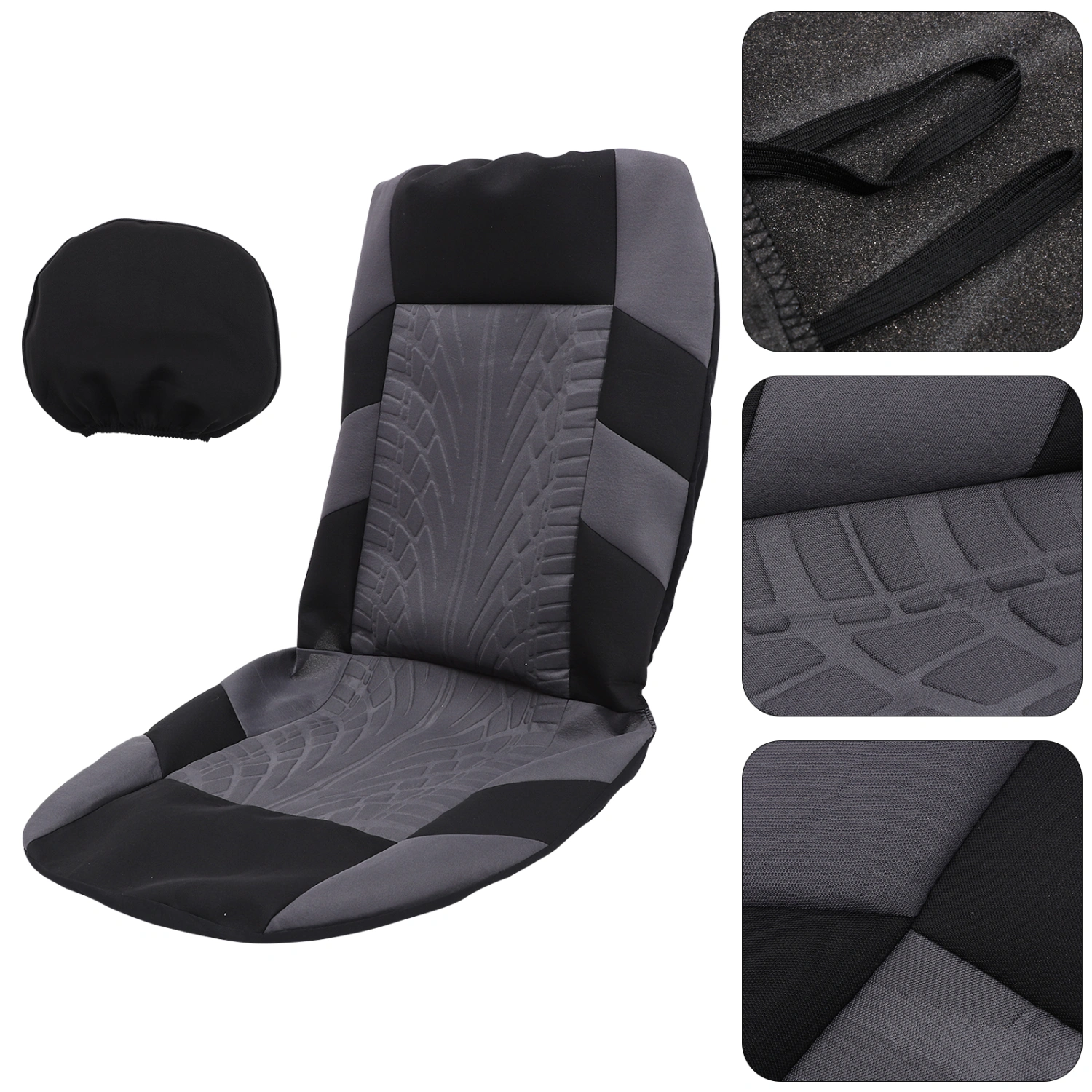 1 Set Car Seat Cover Pattern Automotive Seat Cover Interior Front Seat Cover