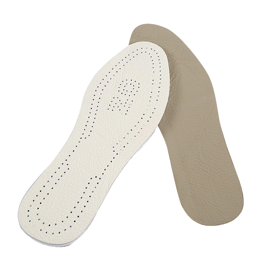 1 Pair Shaped Correcting Insoles Anti Skid Cushioning Insoles Absorbing Insoles Size 39-40