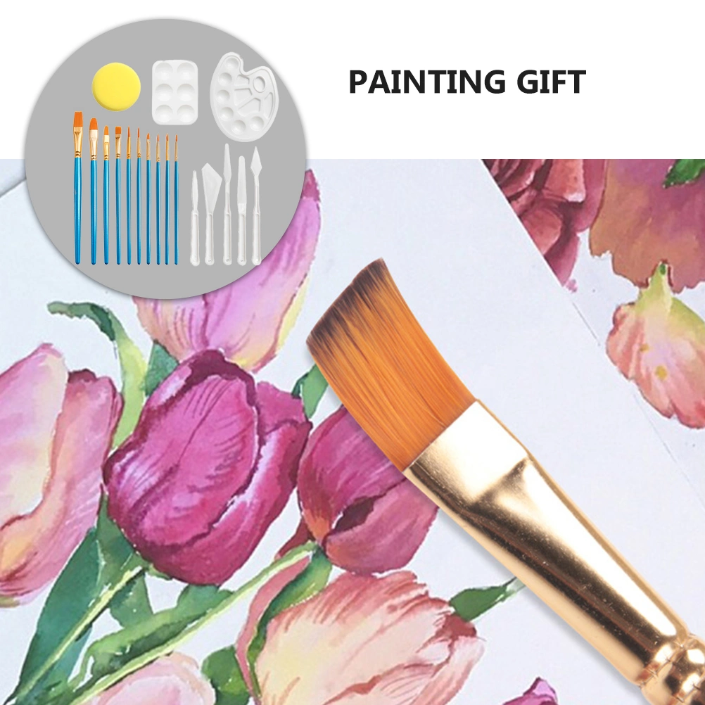 1 Set of Color Mixer Combine Paint Graffiti Tool (White, Yellow, Sky-blue)