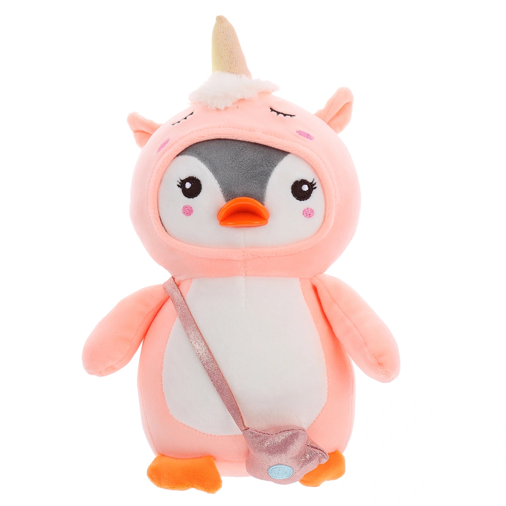 Adorable Penguin Stuffed Doll Children Plush Toy Home Bedroom Decoration