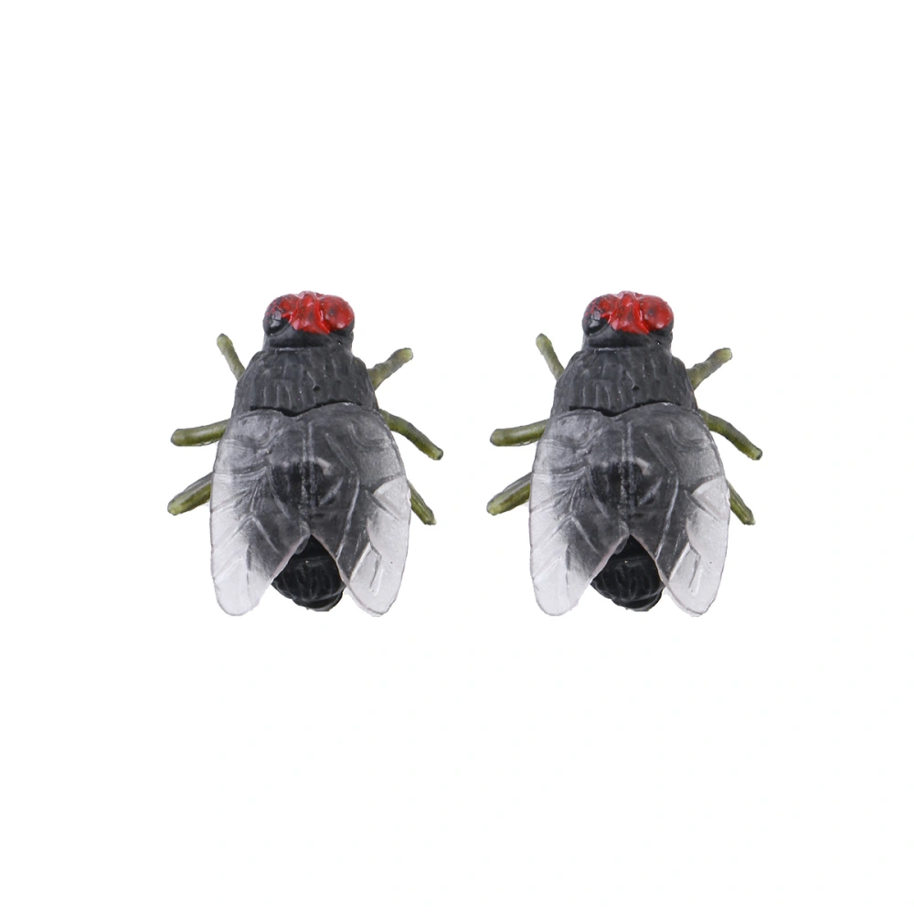 50 Pcs Plastic Blowfly Prank Joking Funny Gadgets Horrific Decor for Halloween Parties Carnivals Costume Party