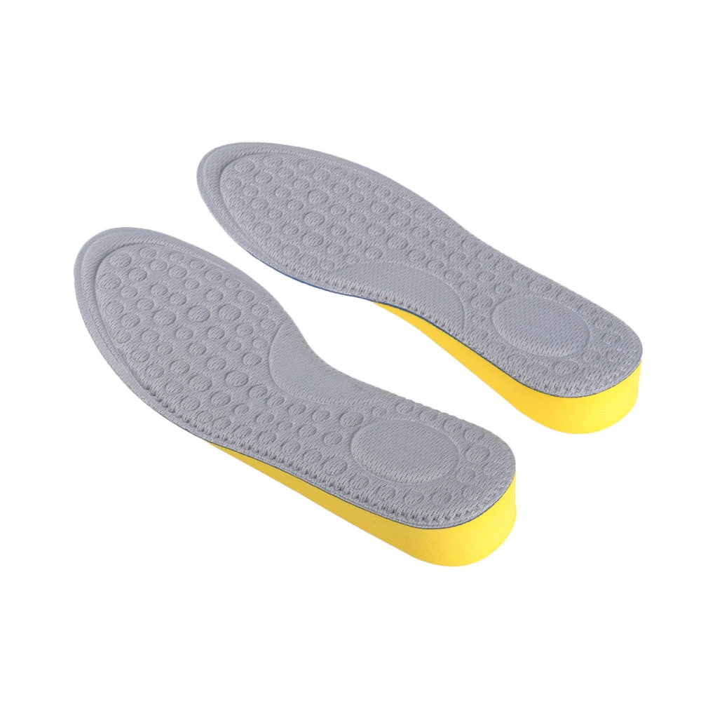 1 Pair of Inner Heightening Insoles Sweat-absorbing Shoe Pads Height Increase Shoe Lifts Size 35-36 (2.5cm)