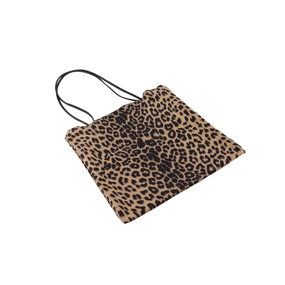Shopping Bag Leopard Handbag Fashion Tote Bag Wild Large Capacity Storage Bag Vintage Shoulder Bag for Women Girls