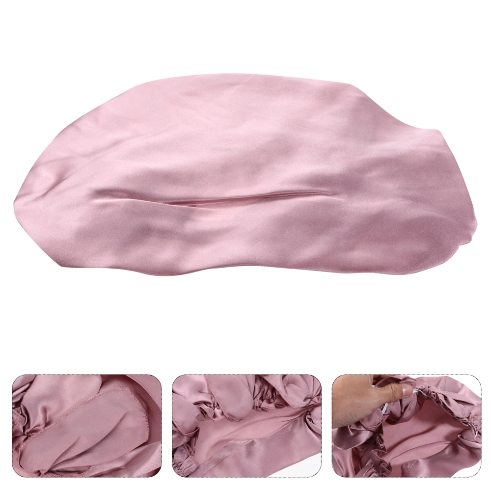 Silk Nightcap Sleep Bonnet Hat Hair Care Smooth Sleeping Hat