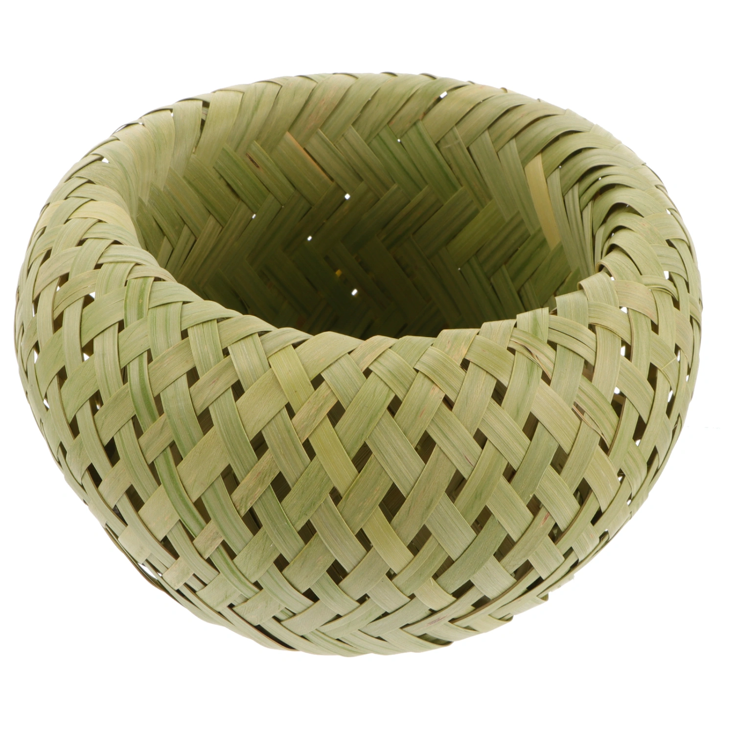 1pc Nest Style Bamboo Storage Basket Fruit Basket Picnic Basket (Medium)