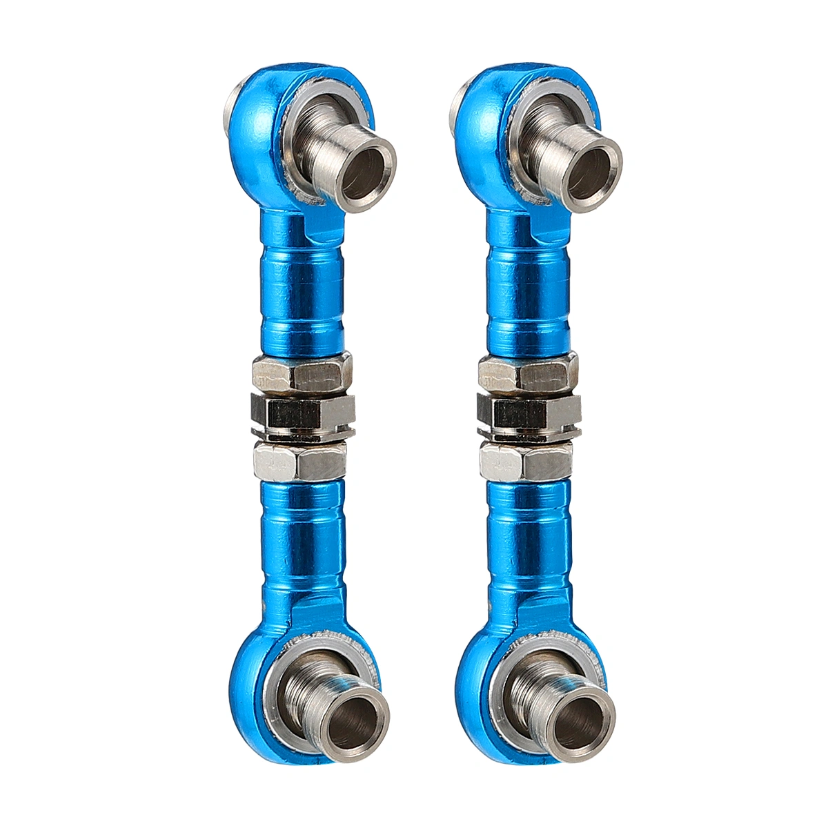 2PCS RC Turnbuckle Rod Adjustable Linkage Steering Tie Rod for RC Car Truck