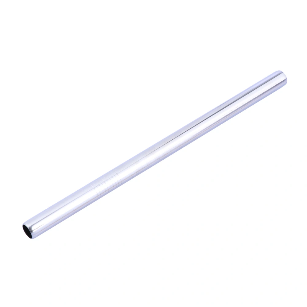 1 Pc 215x12mm Stainless Steel Drinking Straw Reusable Straight Straw for Tumblers(Primary Color)