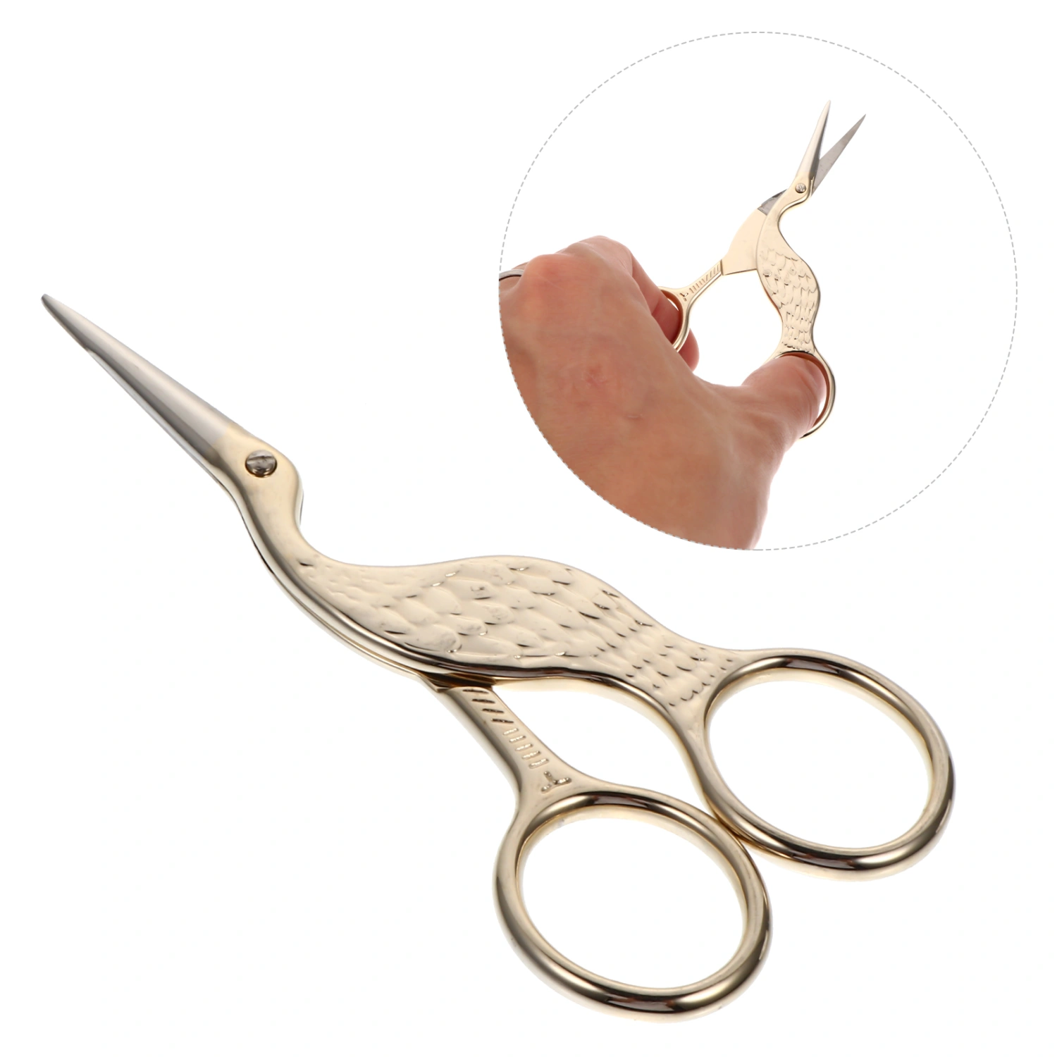 Embroidery Scissor Stainless Steel Sewing Scissor Retro Style Cross-stitch Shear