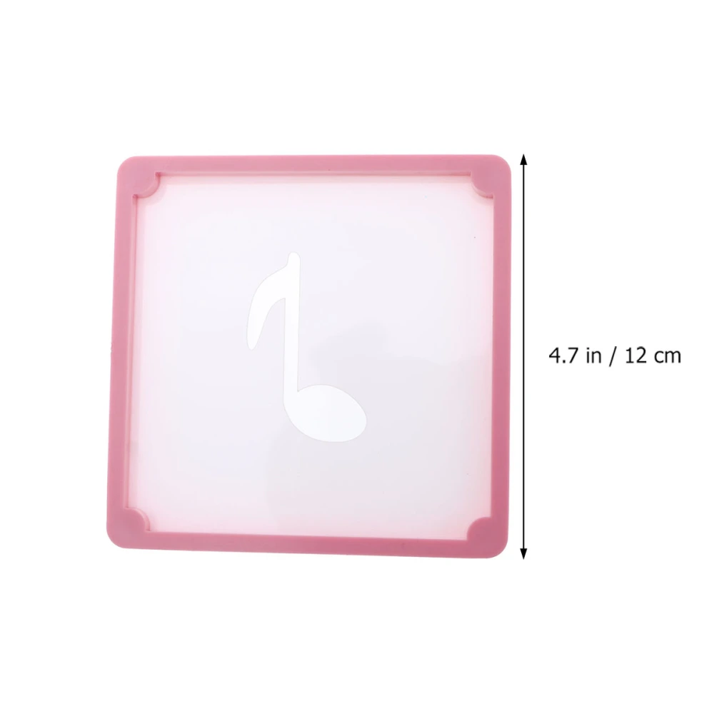 Cookie Printing Mold Fixing Frame Cake Frosting Stencil Frames DIY Baking Supplies Biscuit Decoration Tools (Random color)